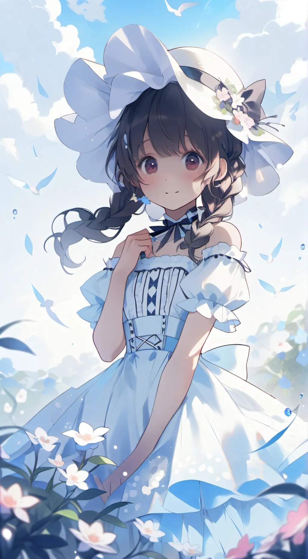 ai character: Vannesa  background