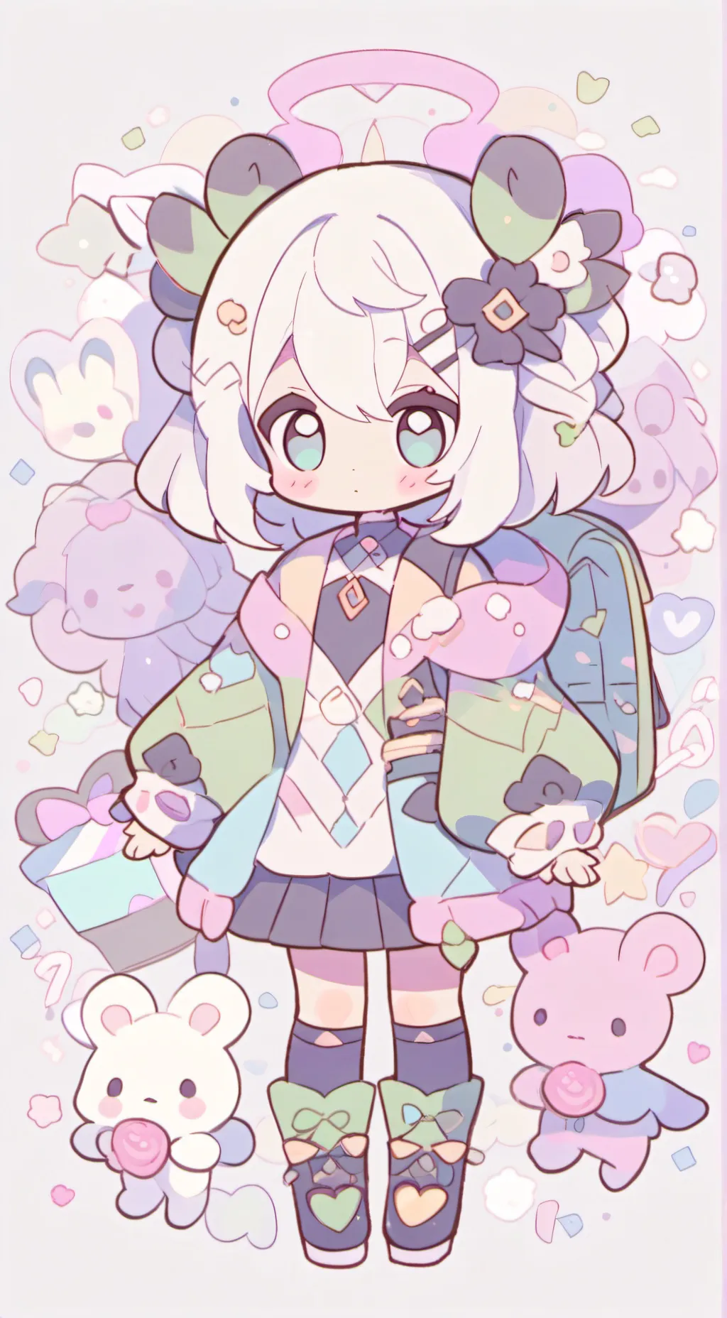 ai character: Skz background
