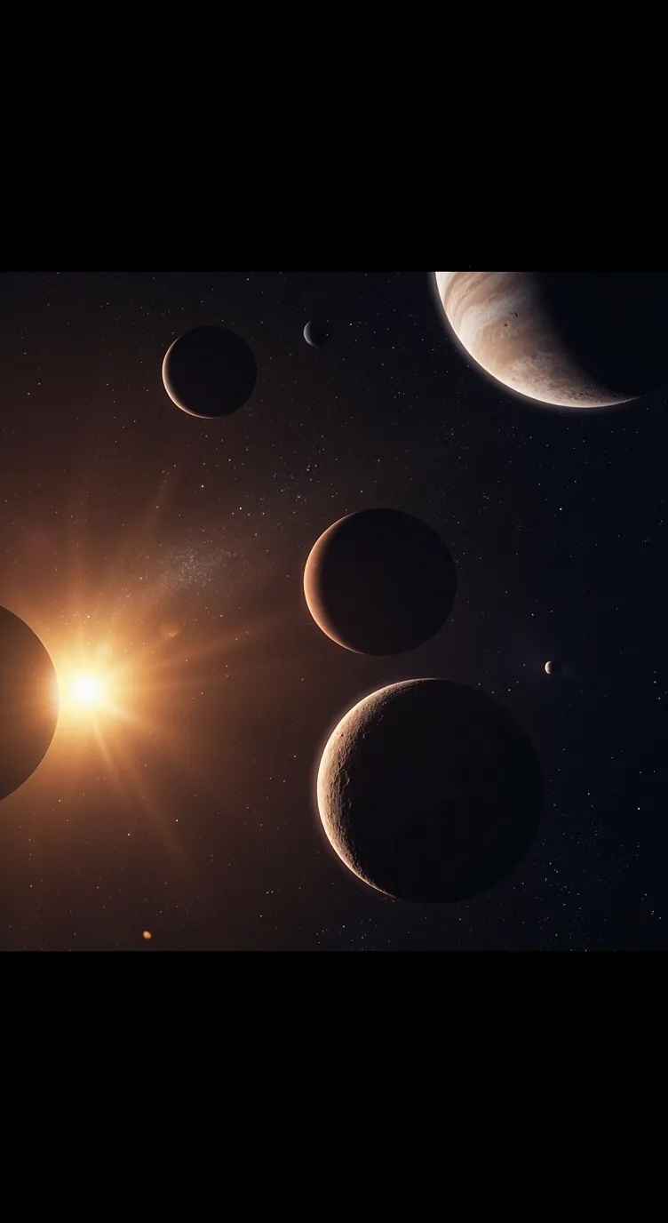 ai character: Real Solar-System background