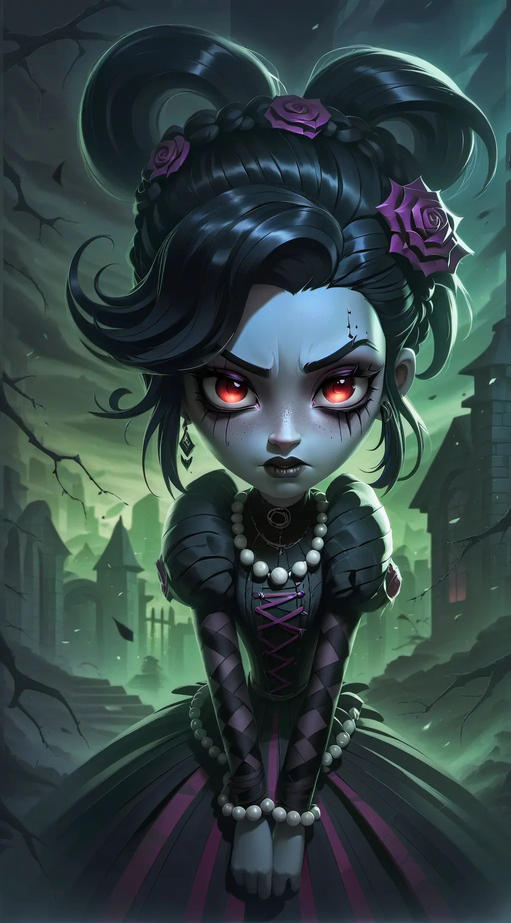 ai character: Darkla background