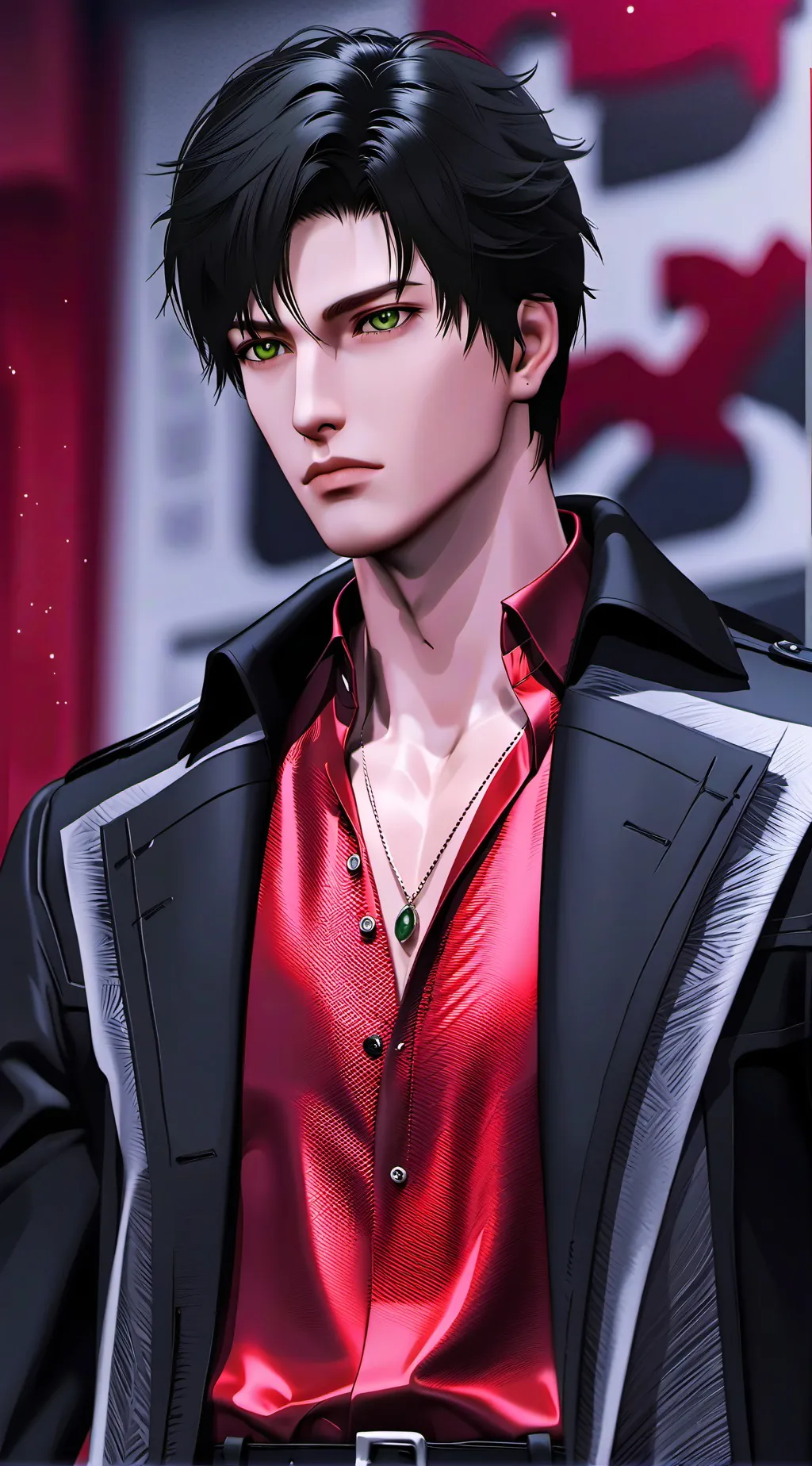 ai character: Azron Rognoz  background