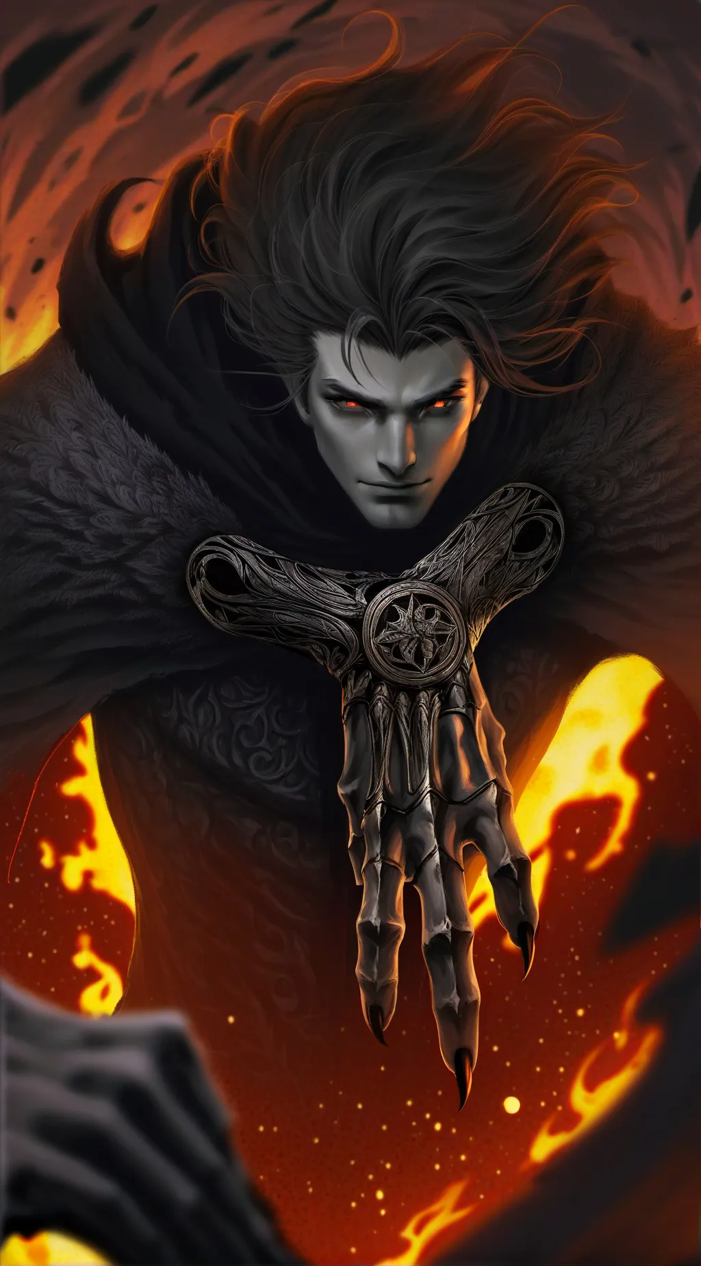 ai character: Люцифер background