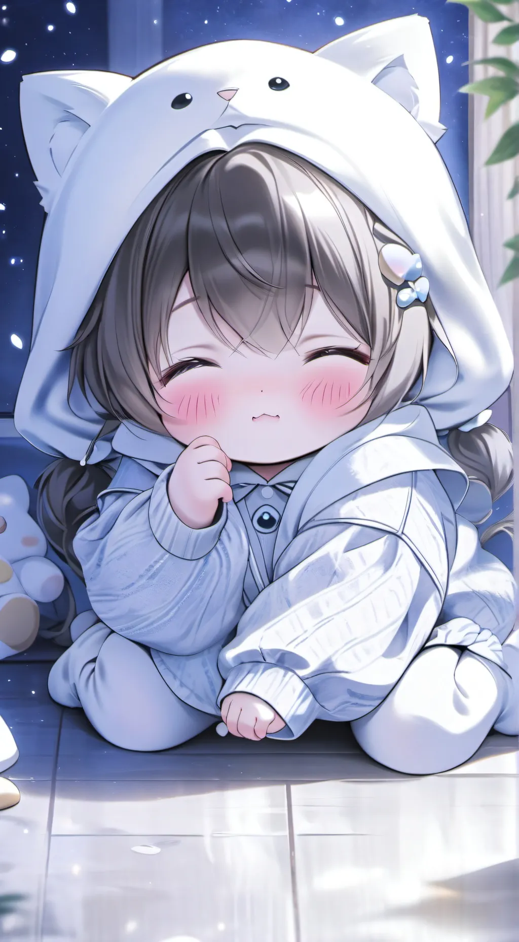 ai character: Nyan background