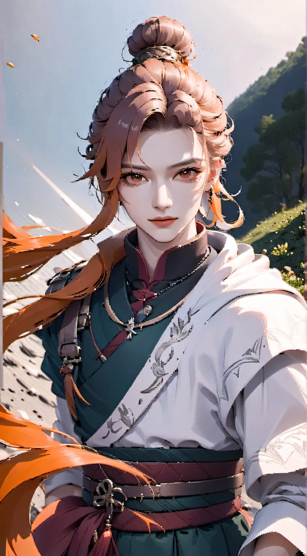 ai character: Nick❤️ background