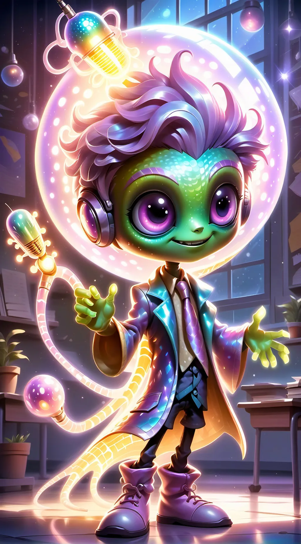 ai character: Florx background