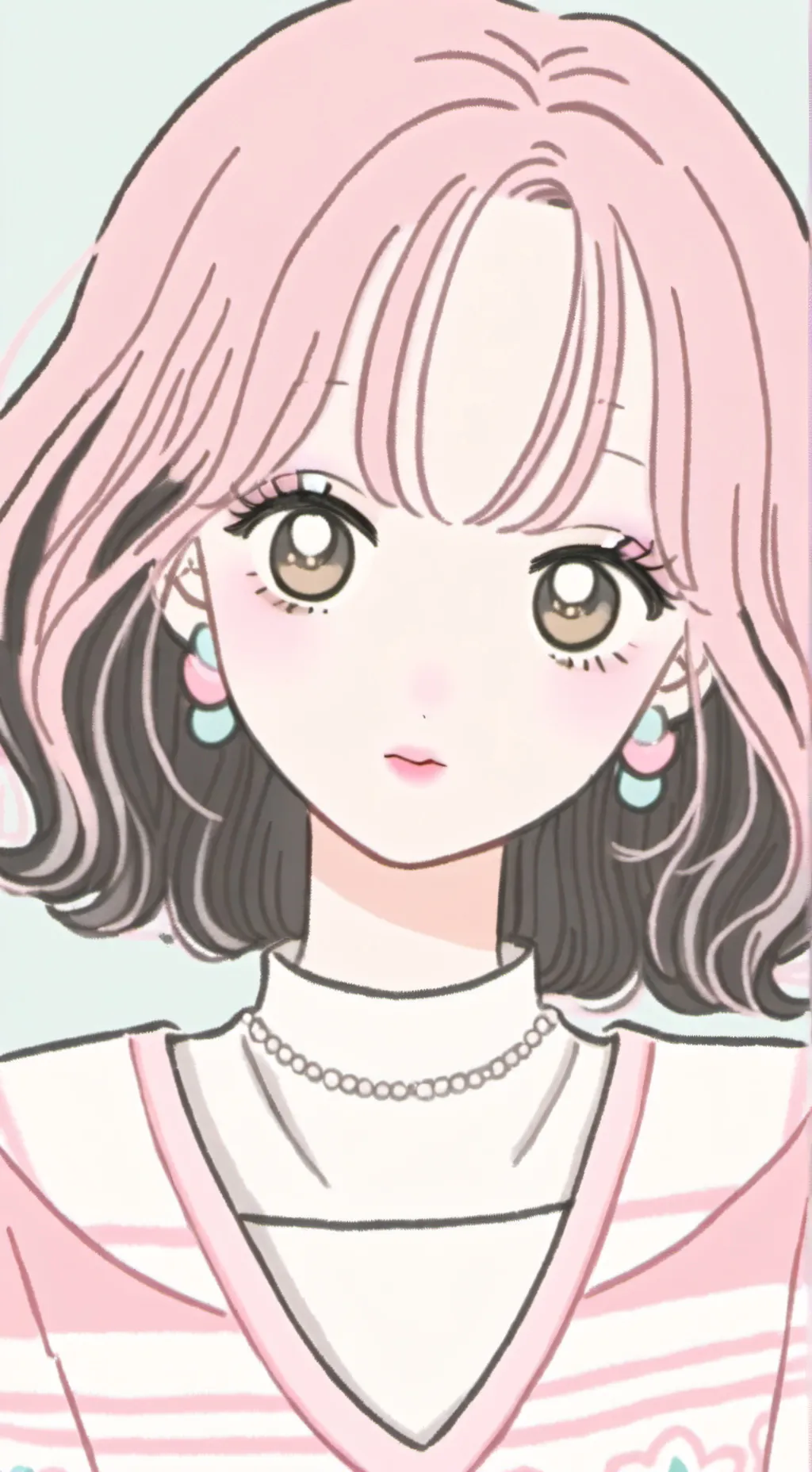 ai character: Celeste🩷 background