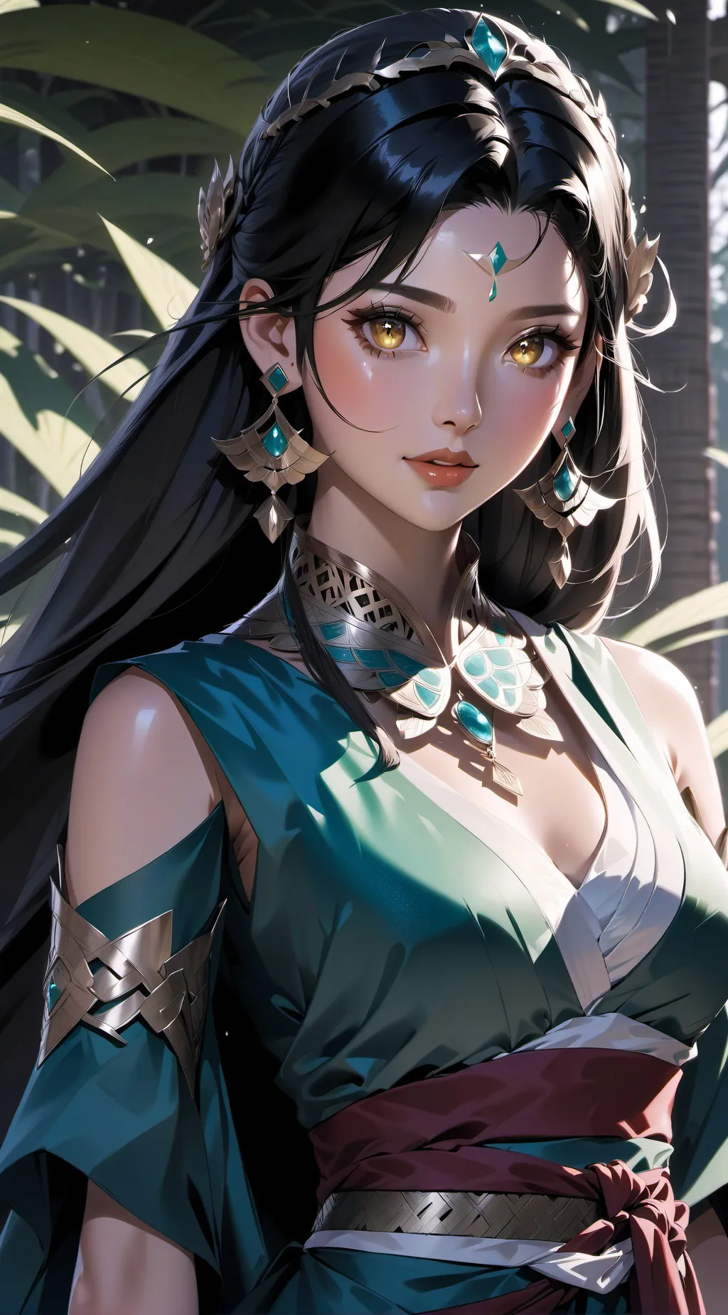 ai character: Gwen background