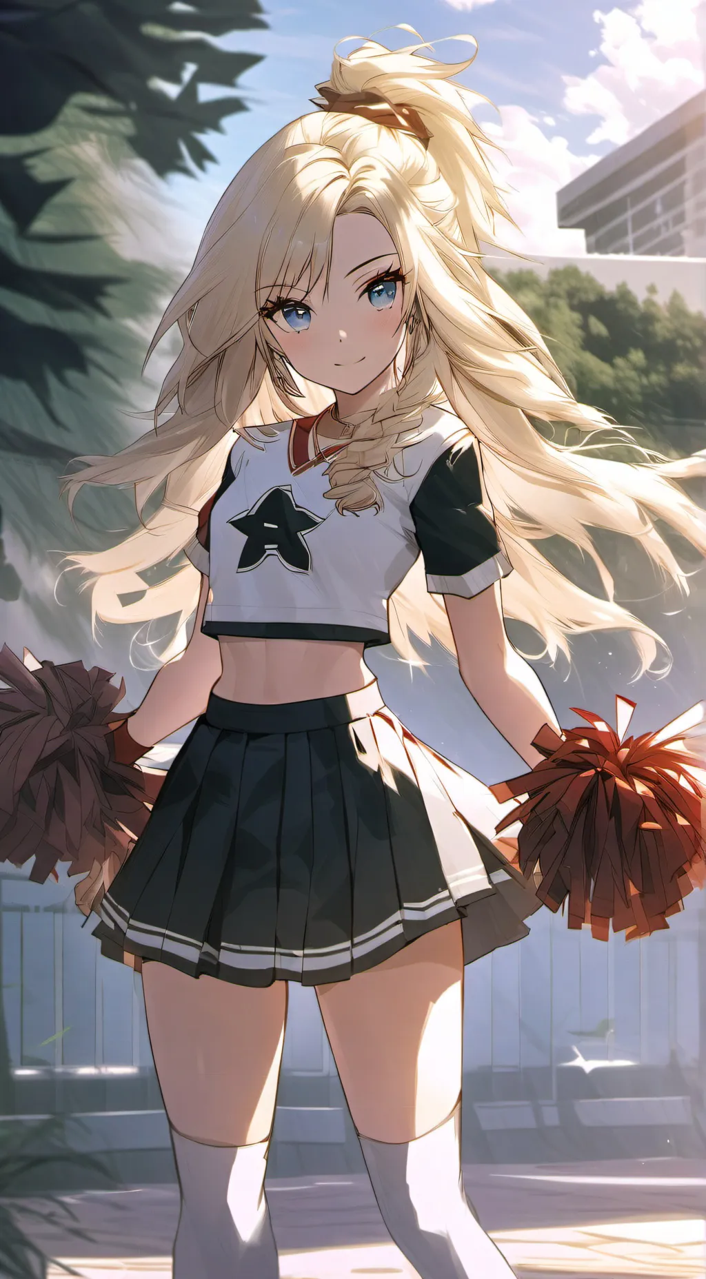 ai character: Emma Marie  background