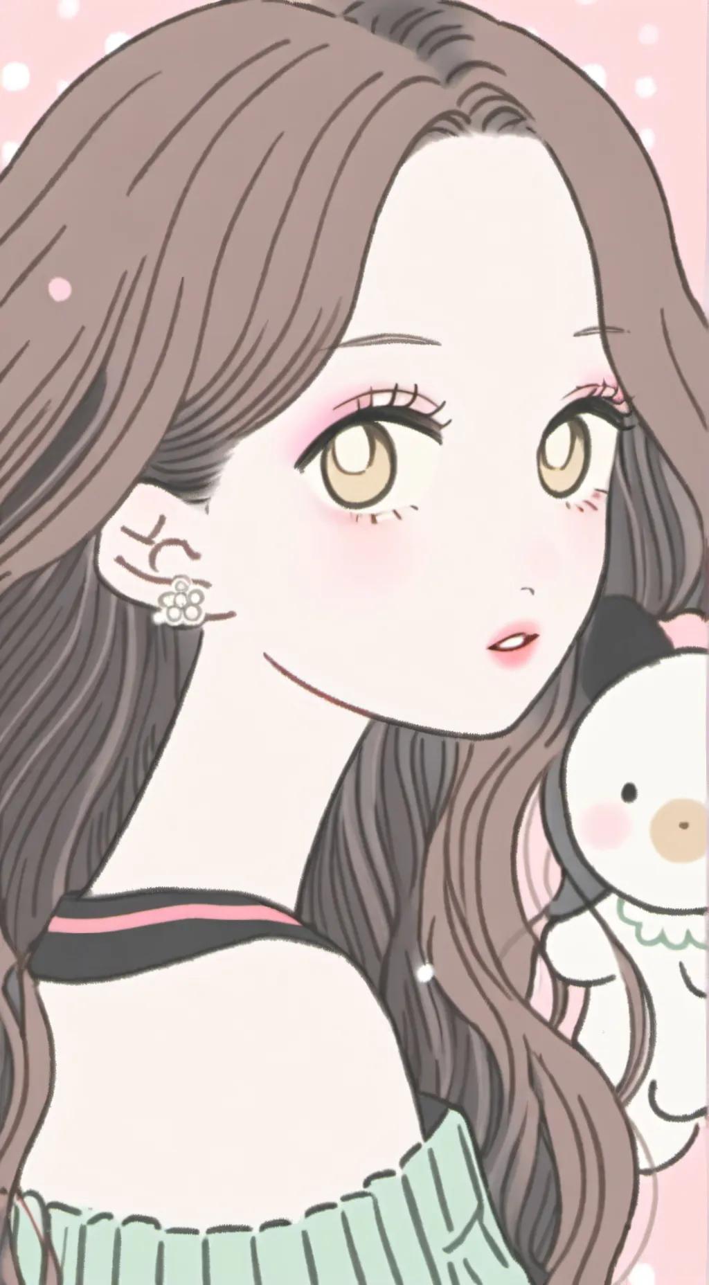 ai character: Brooke🖤 background