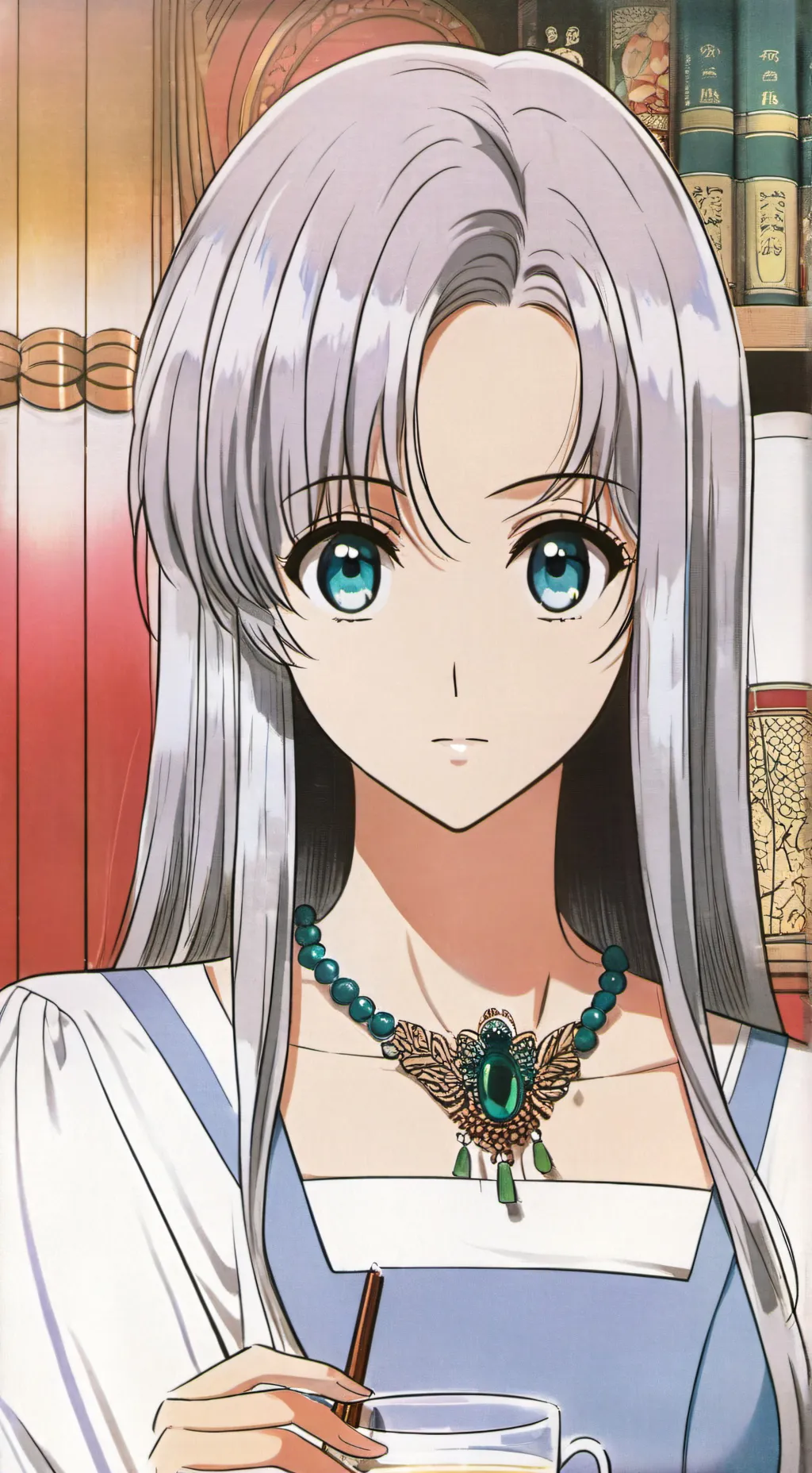 ai character: Mama tataletail background