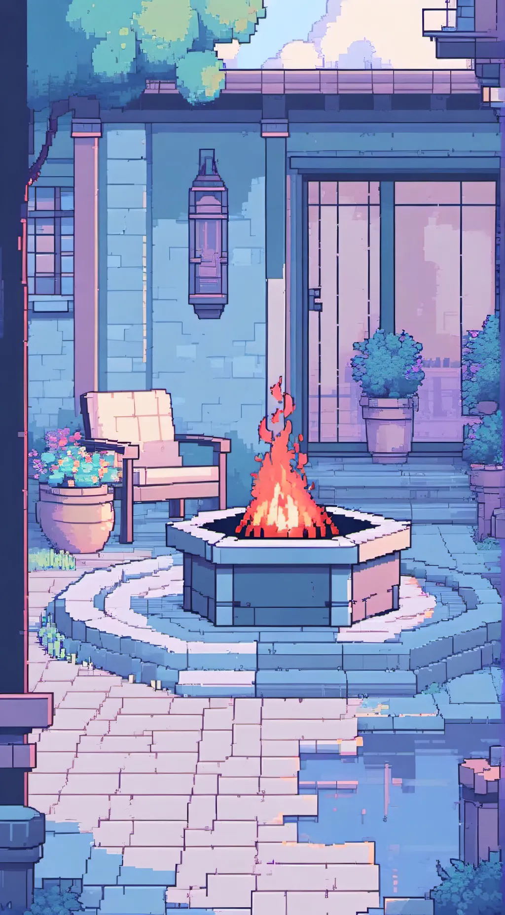 ai character: Save background