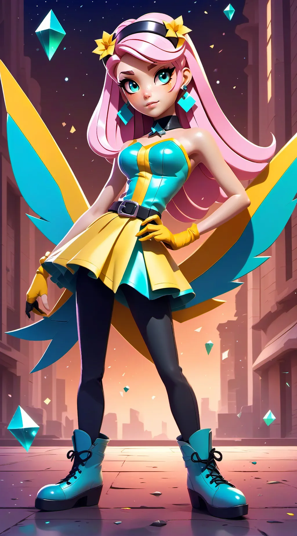 ai character: femboy  background