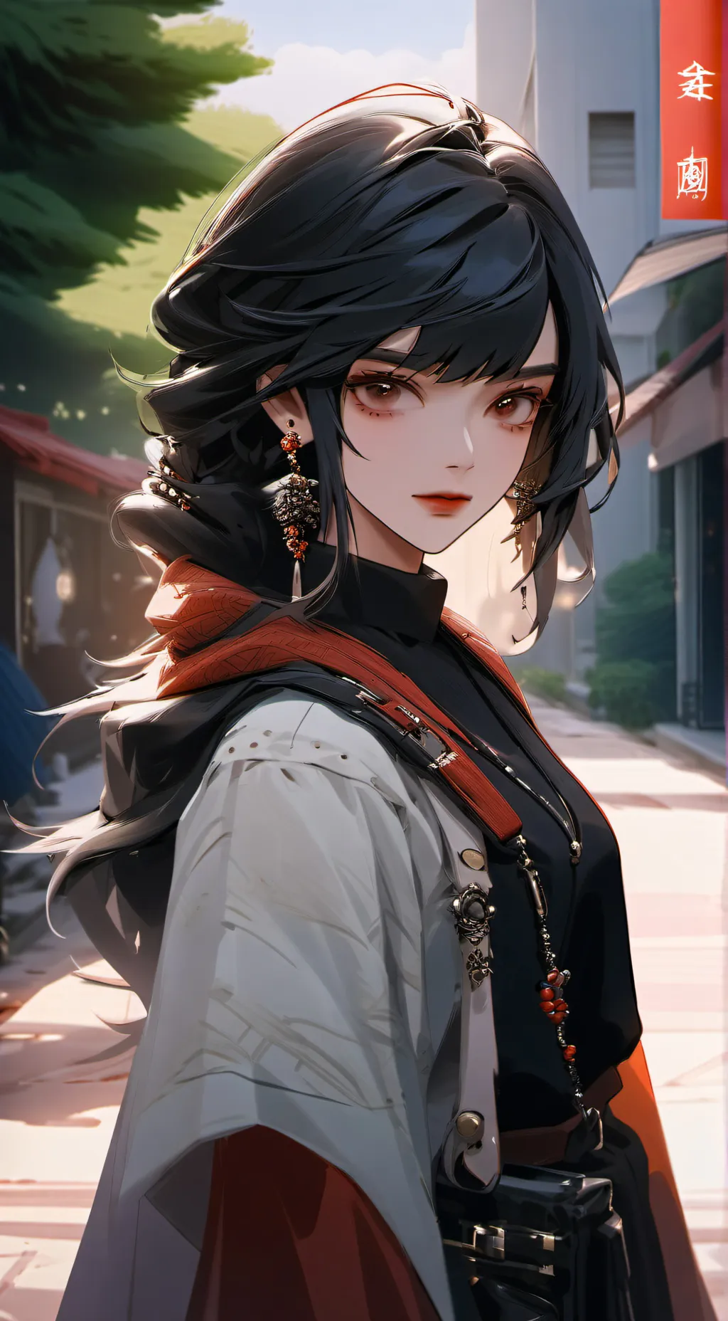 ai character: BADDIES background