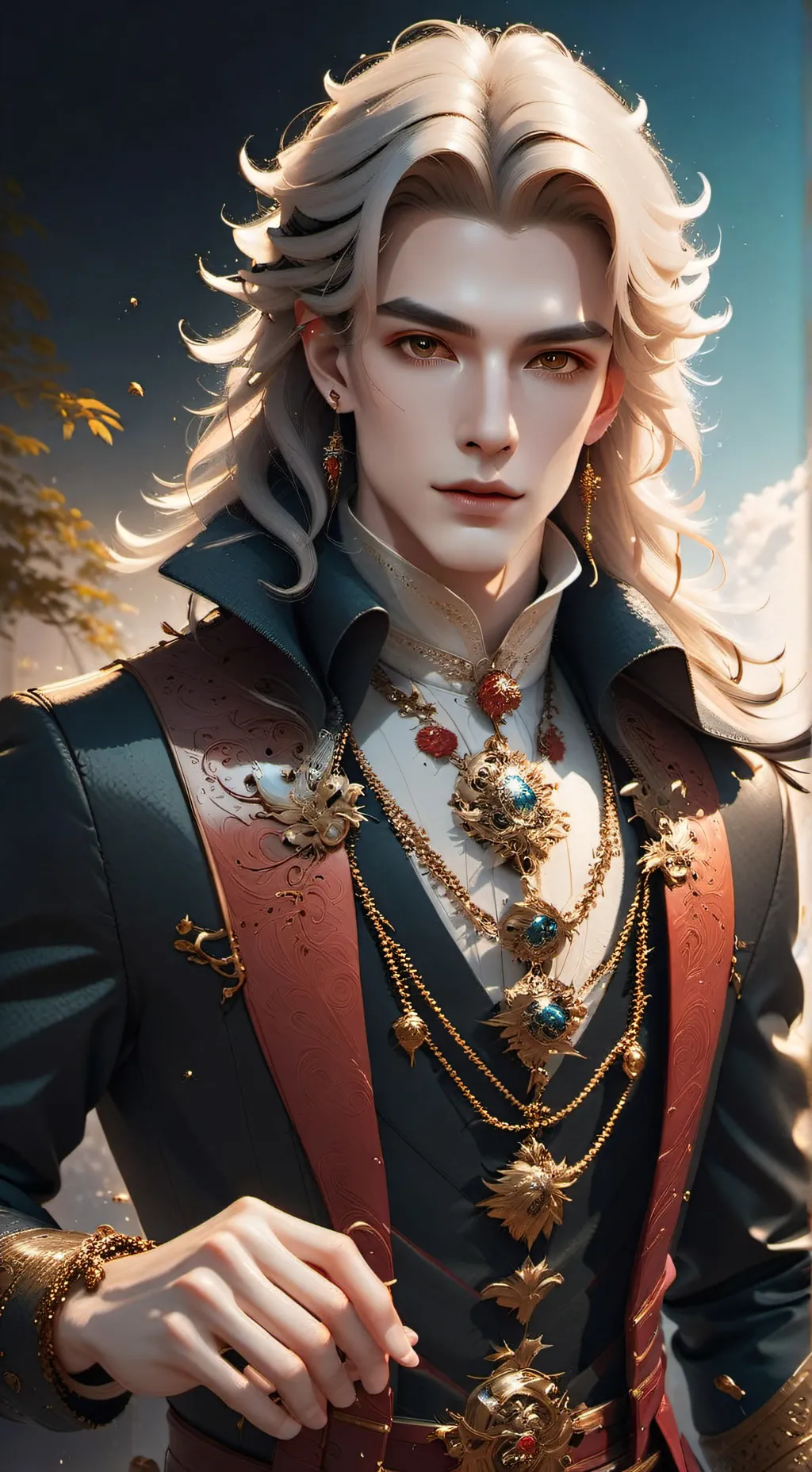 ai character: Konrad Strøm background