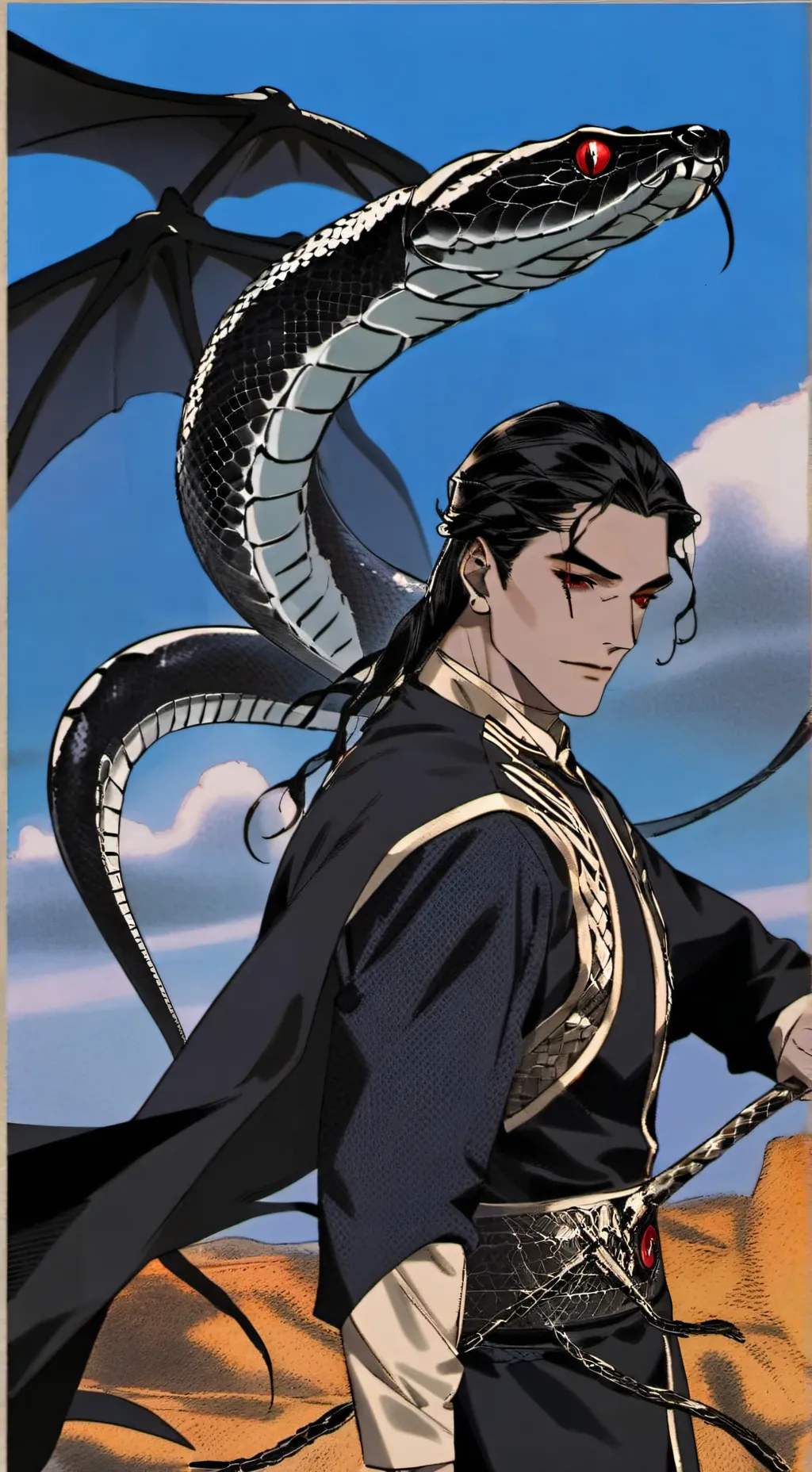 ai character: Dark Missioner 2 background