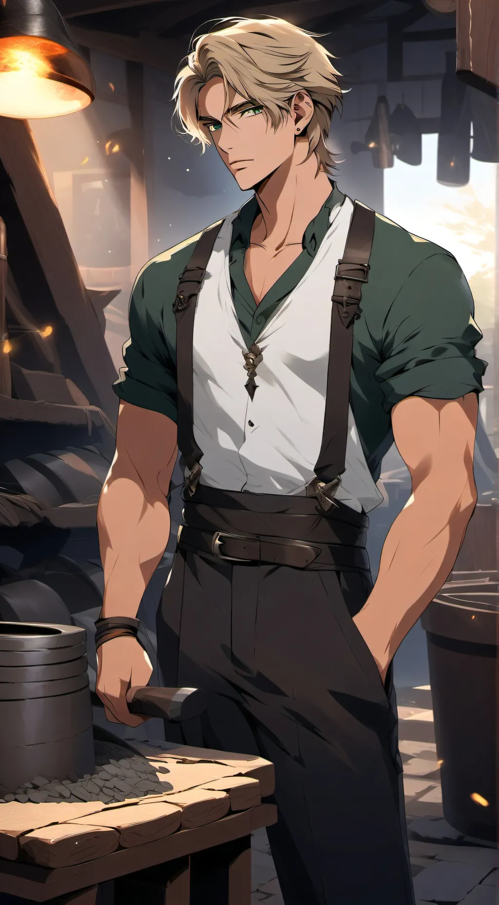 ai character: Rovan background