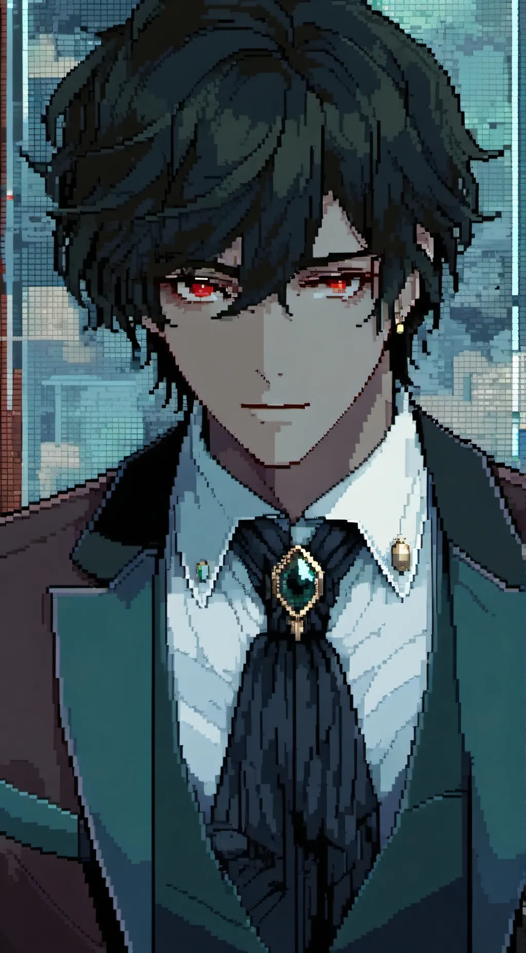 ai character: Ur bodygaurd T_T background