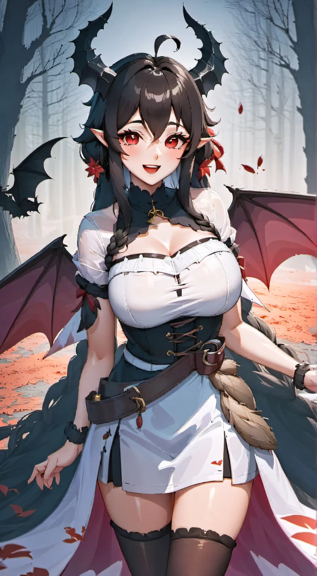 ai character: Lyssa kagemi  background