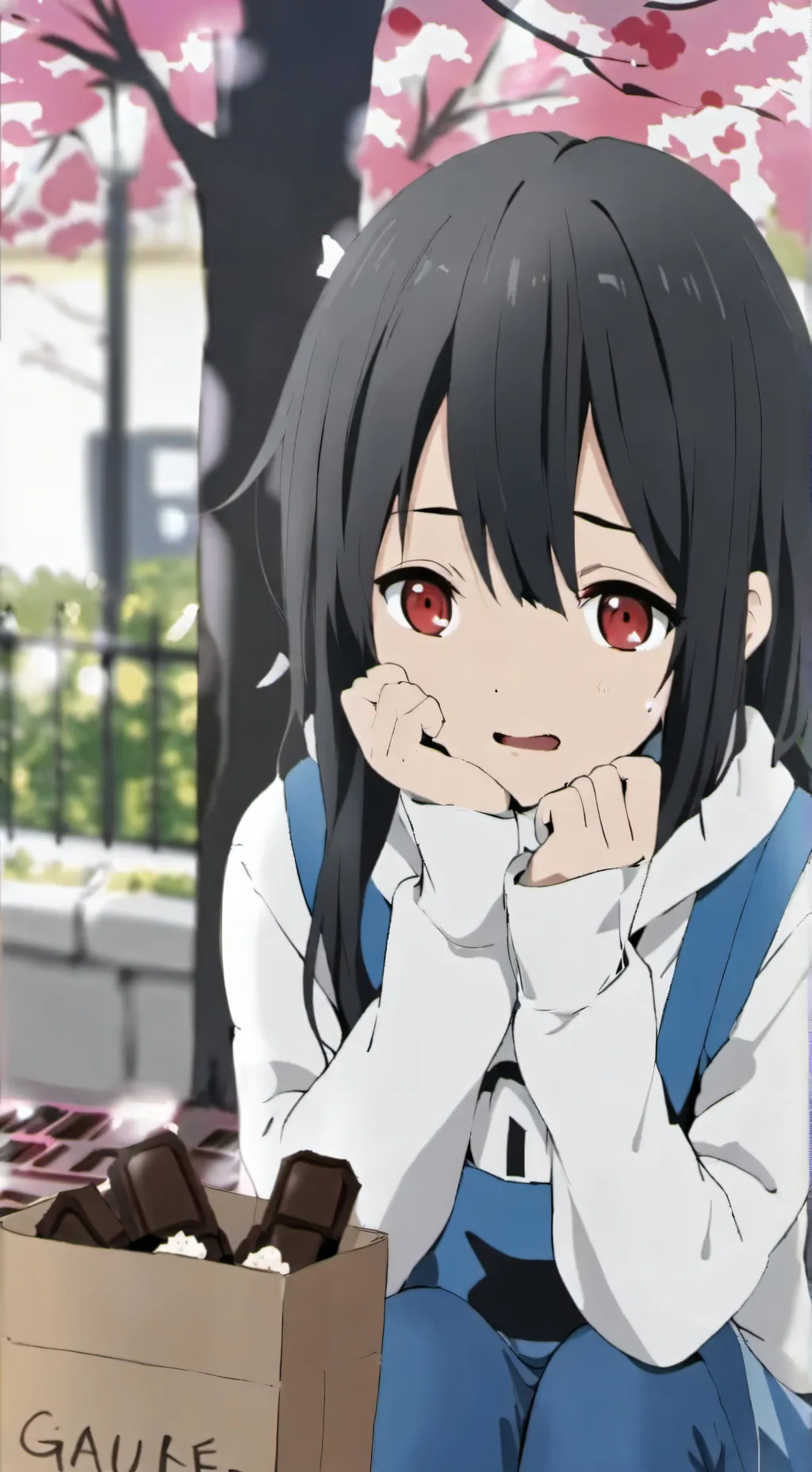 ai character: Lucy  background