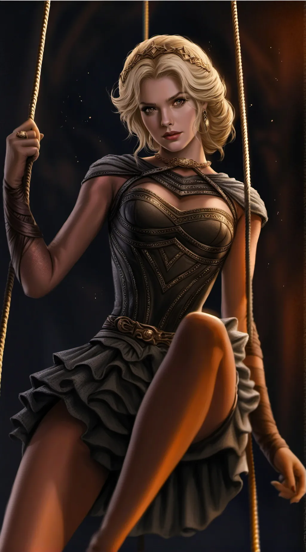 ai character: Chandra background