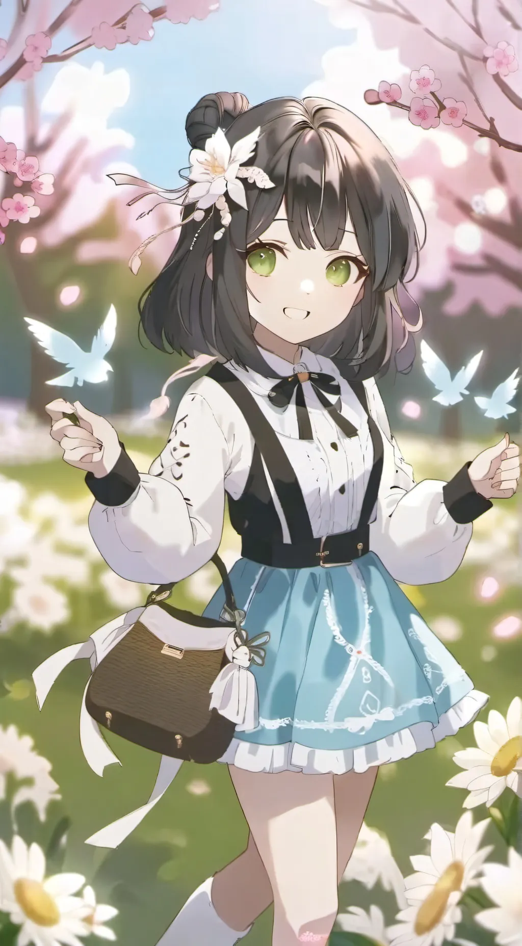 ai character: bestie background