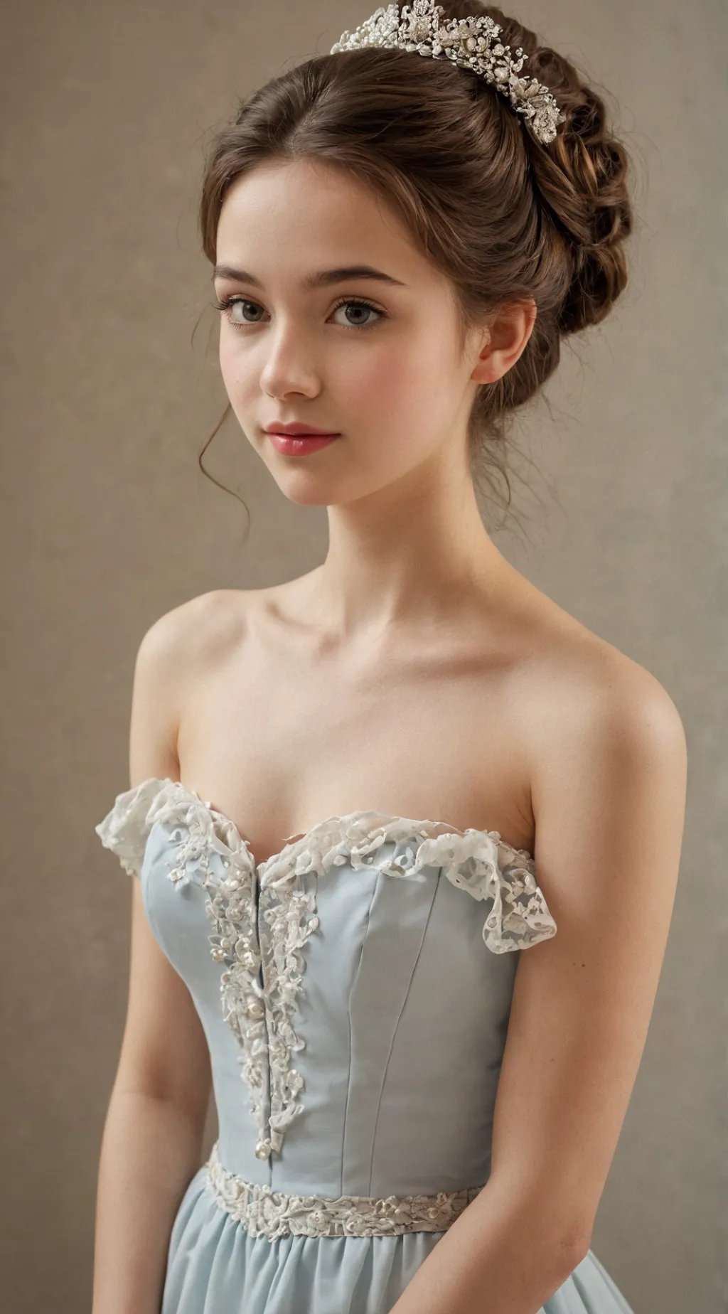 ai character: iris  background