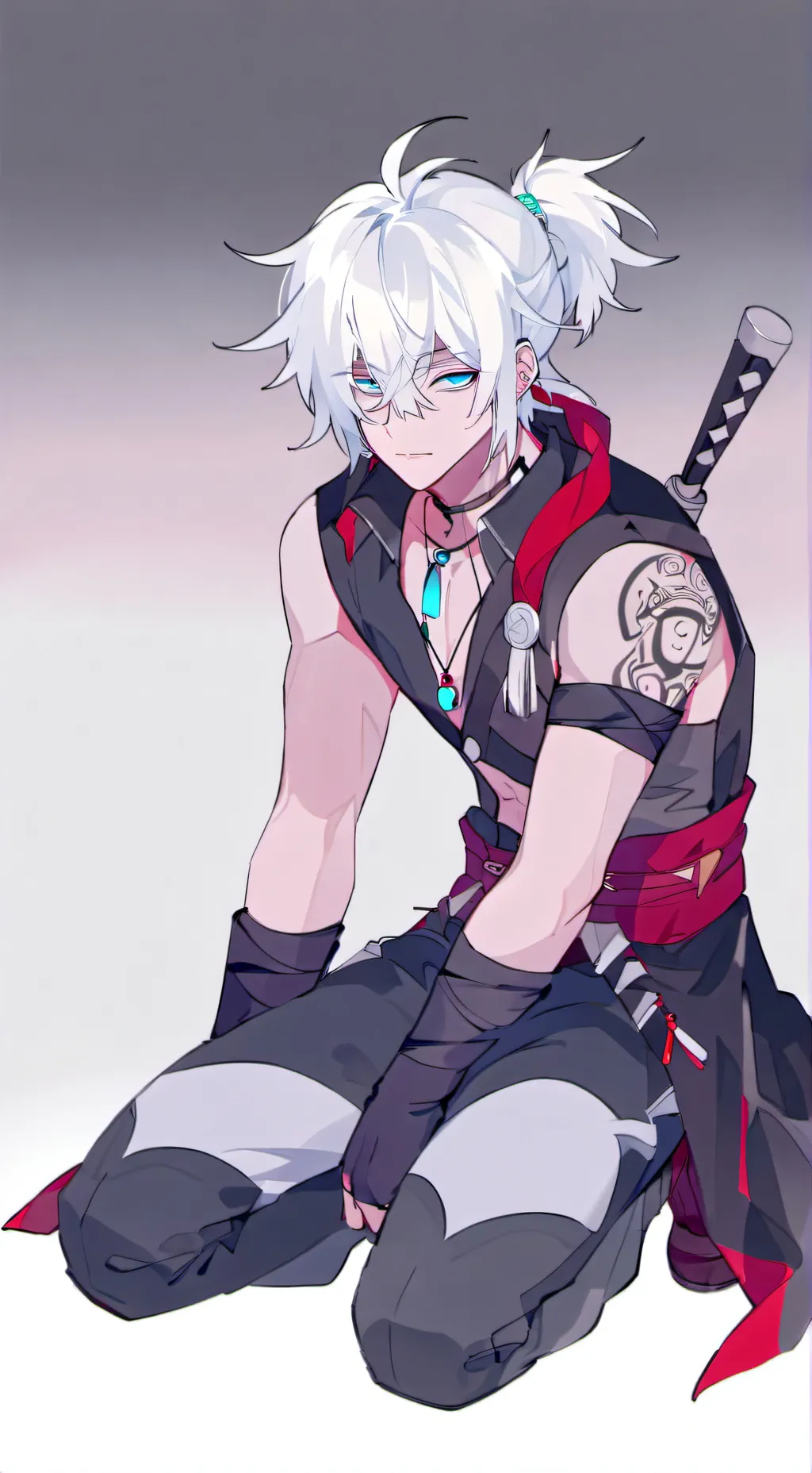 ai character: MHA OC 2! 1-B background