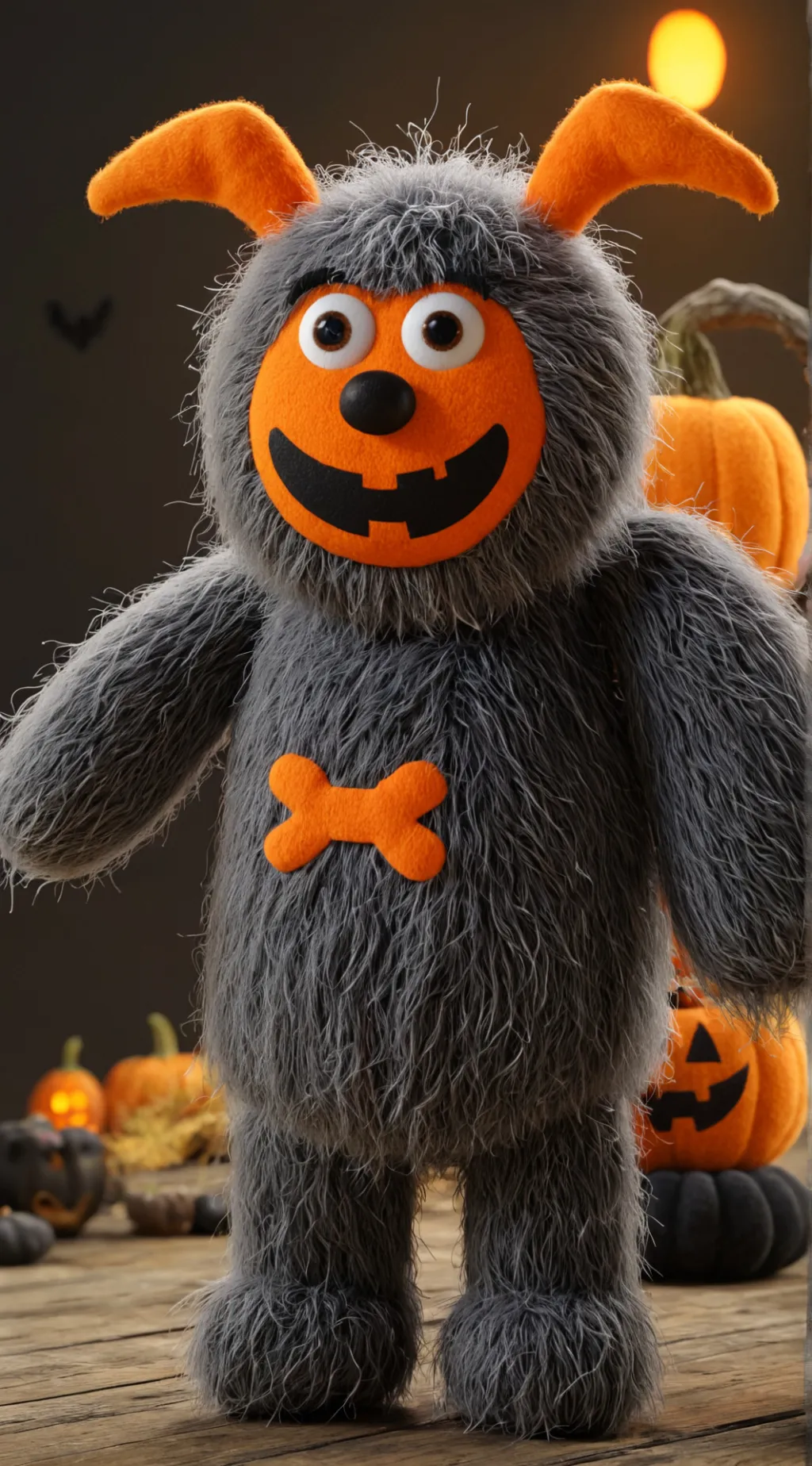 ai character: PomPom background