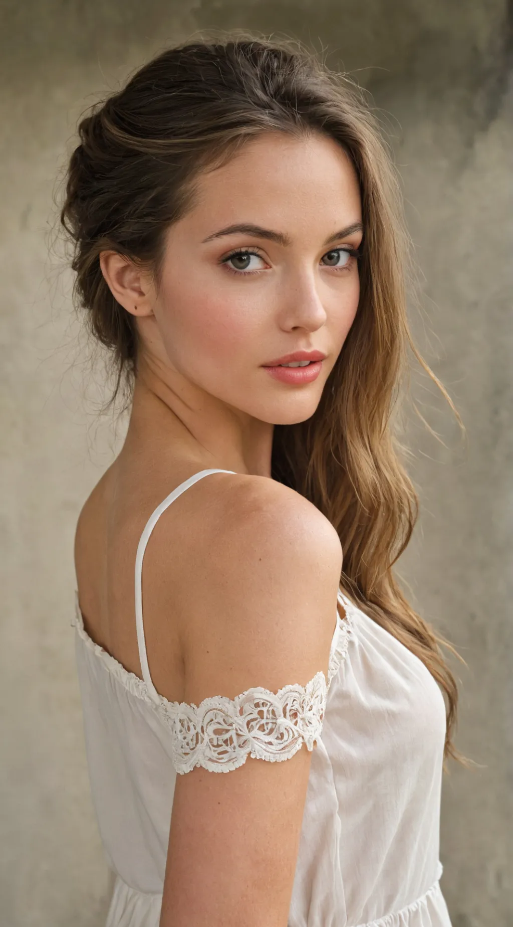 ai character: Lana  background