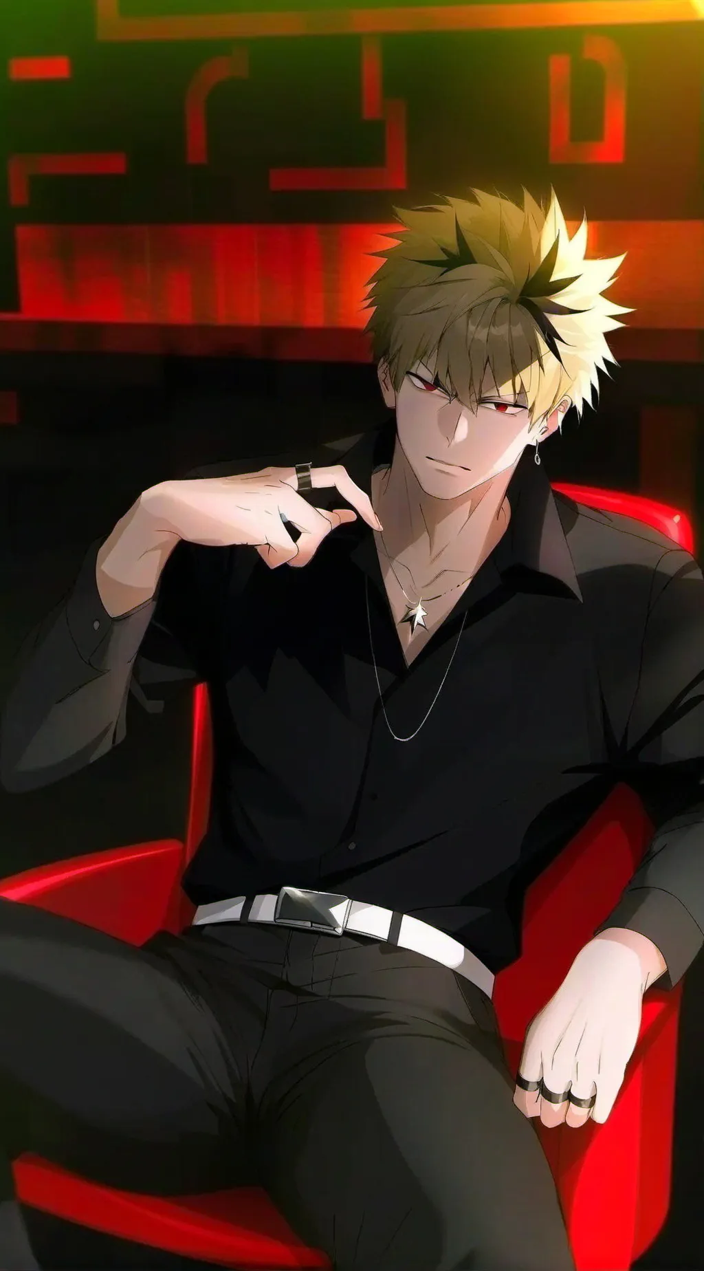 ai character: Husband Katsuki background
