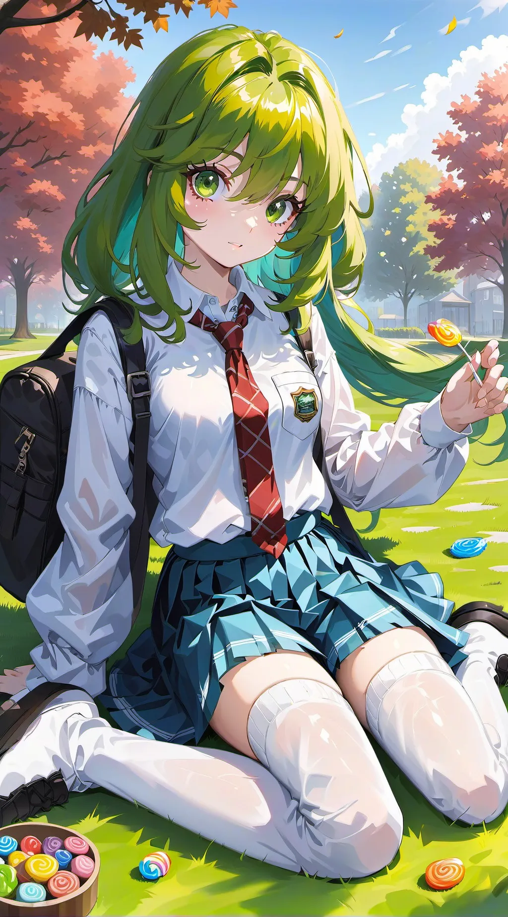 ai character: Shion Hasakura background