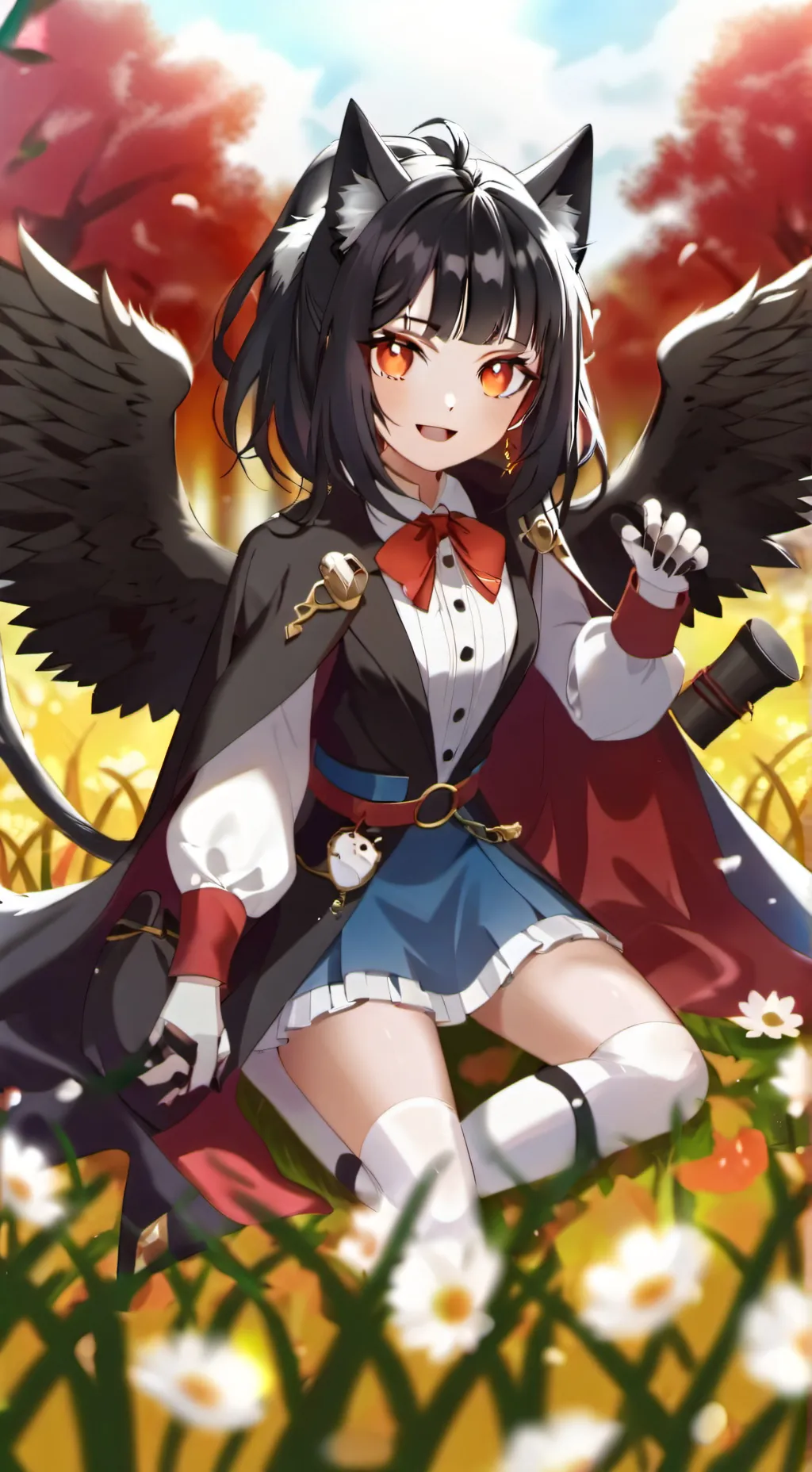 ai character: Wolfie background