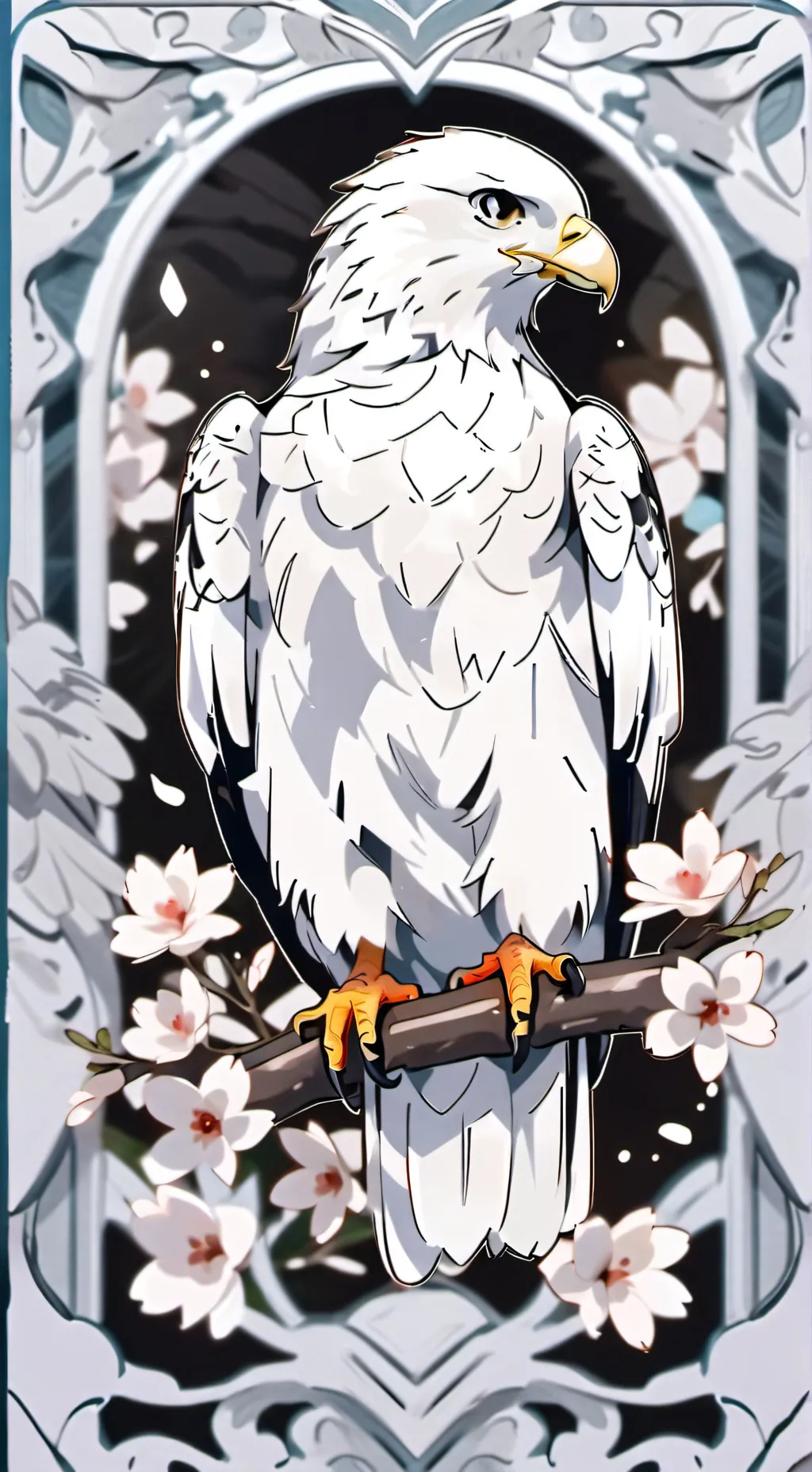 ai character: Ariel. background