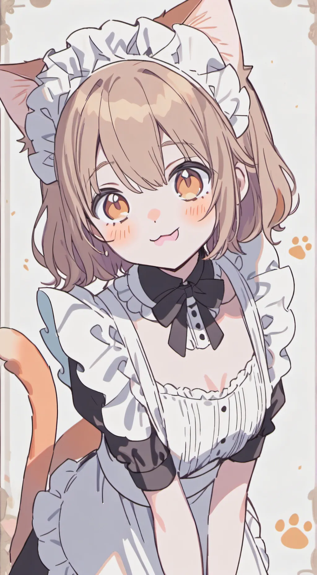 ai character: Misty the Orange Maid background