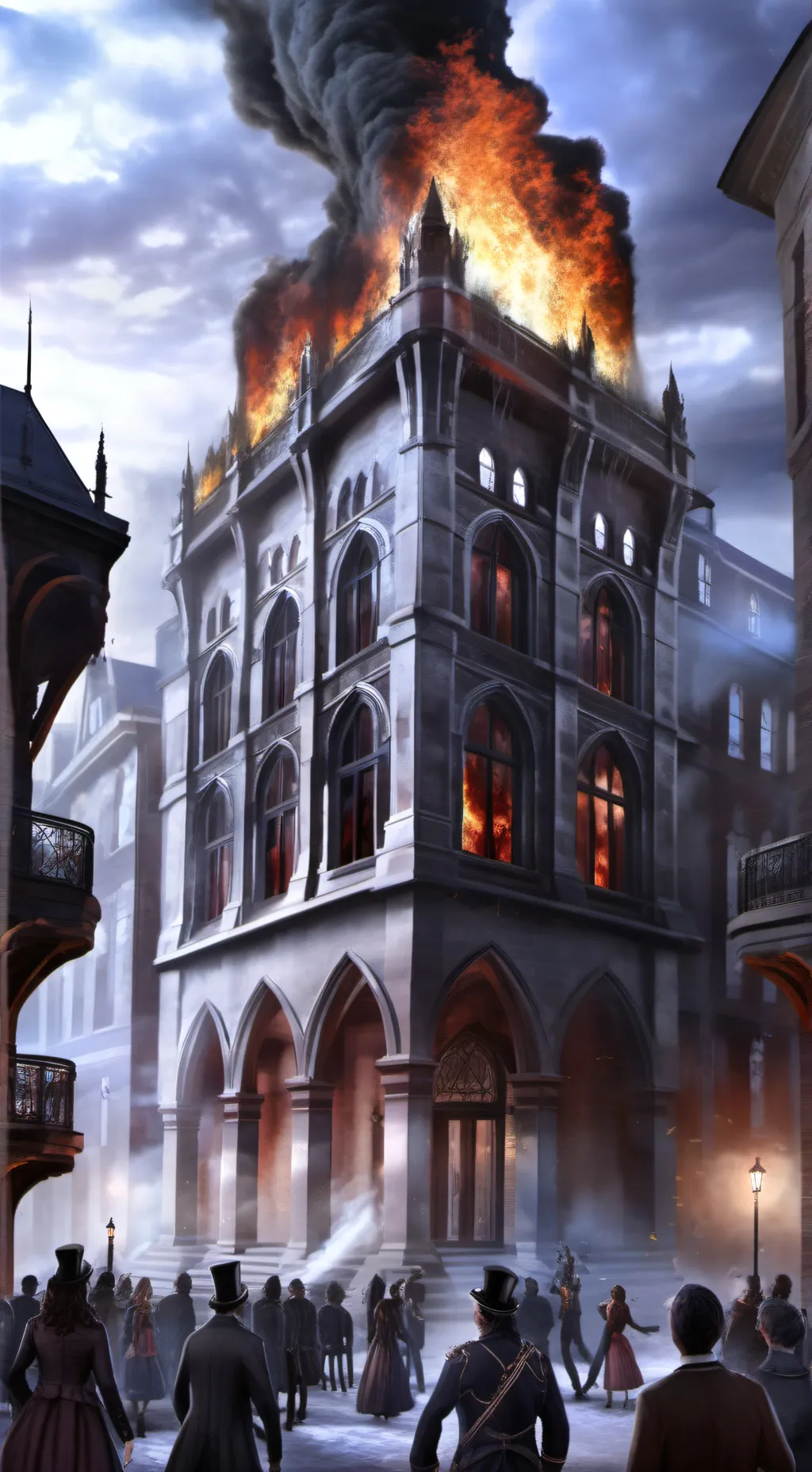 ai character: Mha fire😔 background