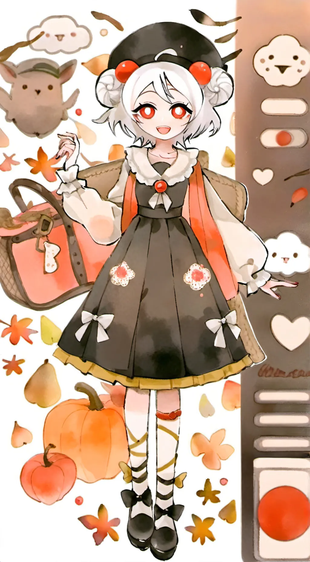 ai character: Wenda background