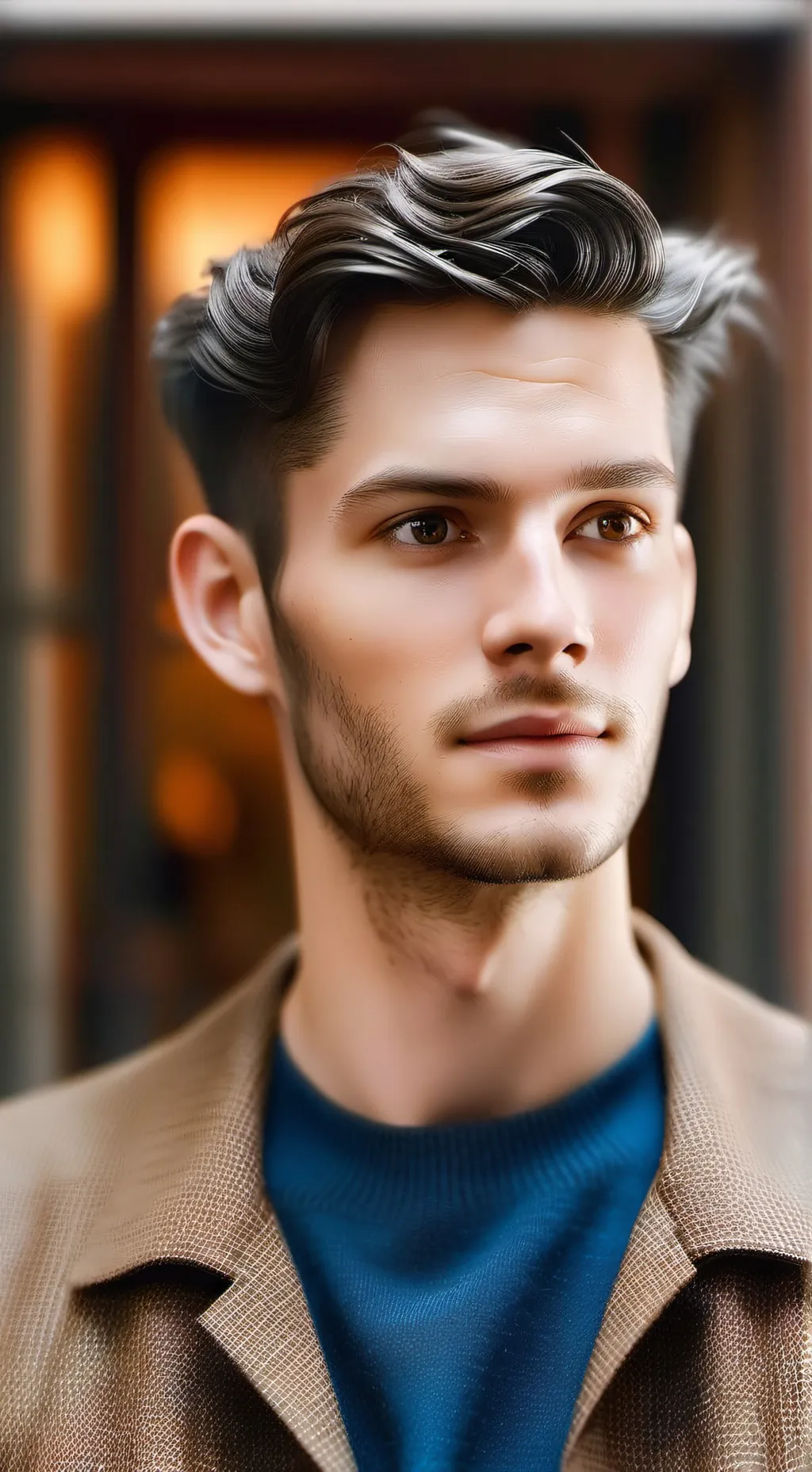 ai character: Max background