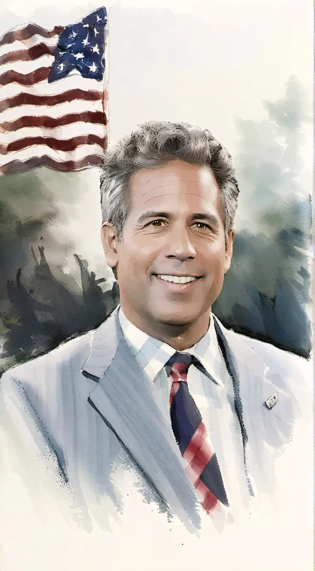 ai character: Michael Bishop background