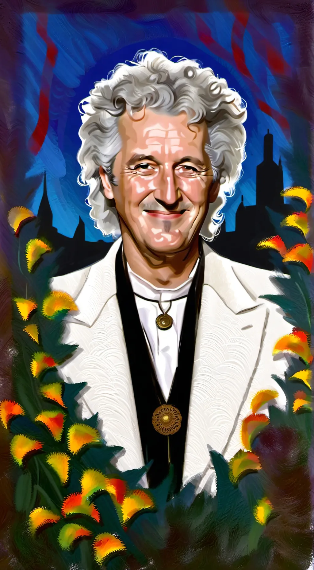ai character: Brian May background