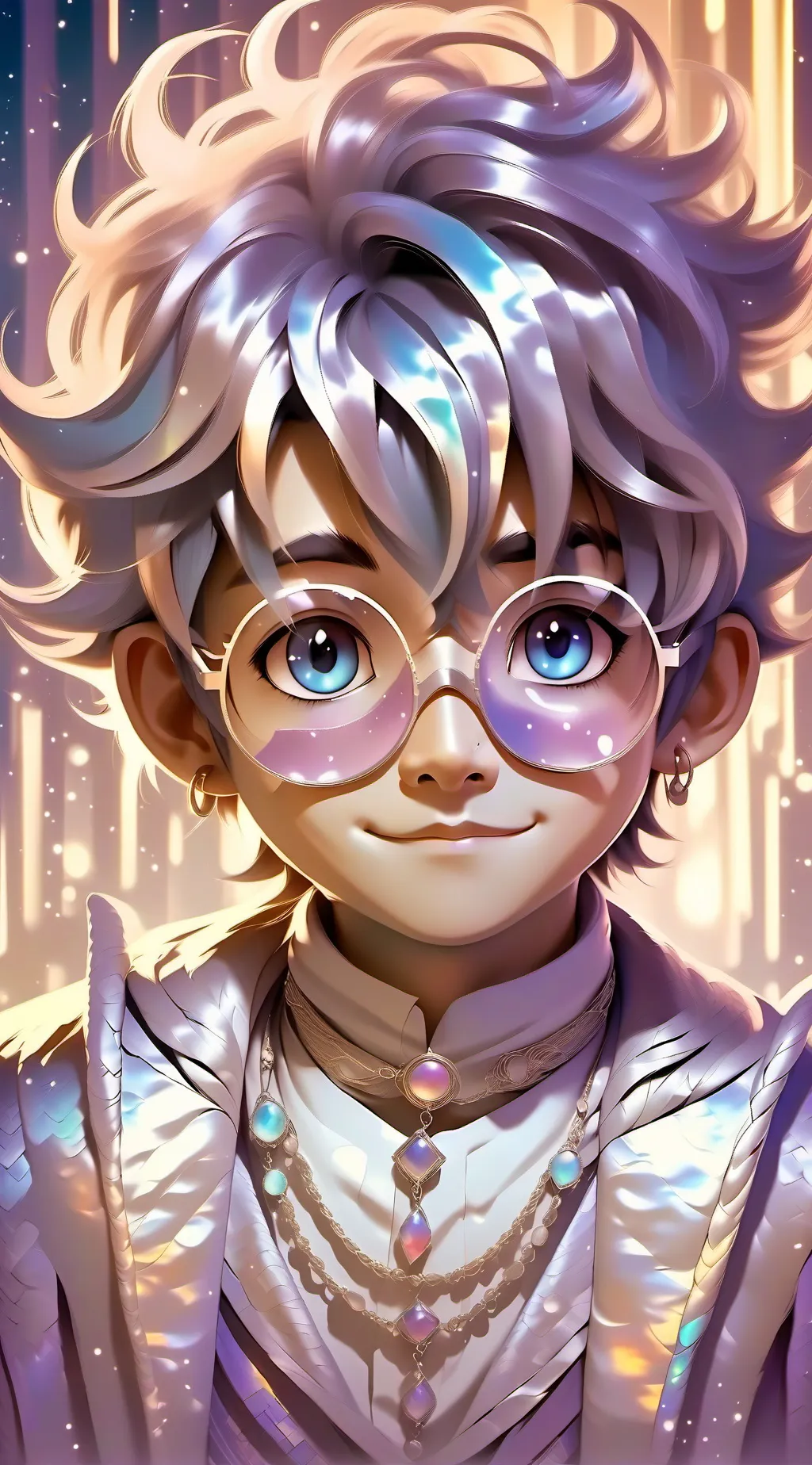 ai character: Nerd background