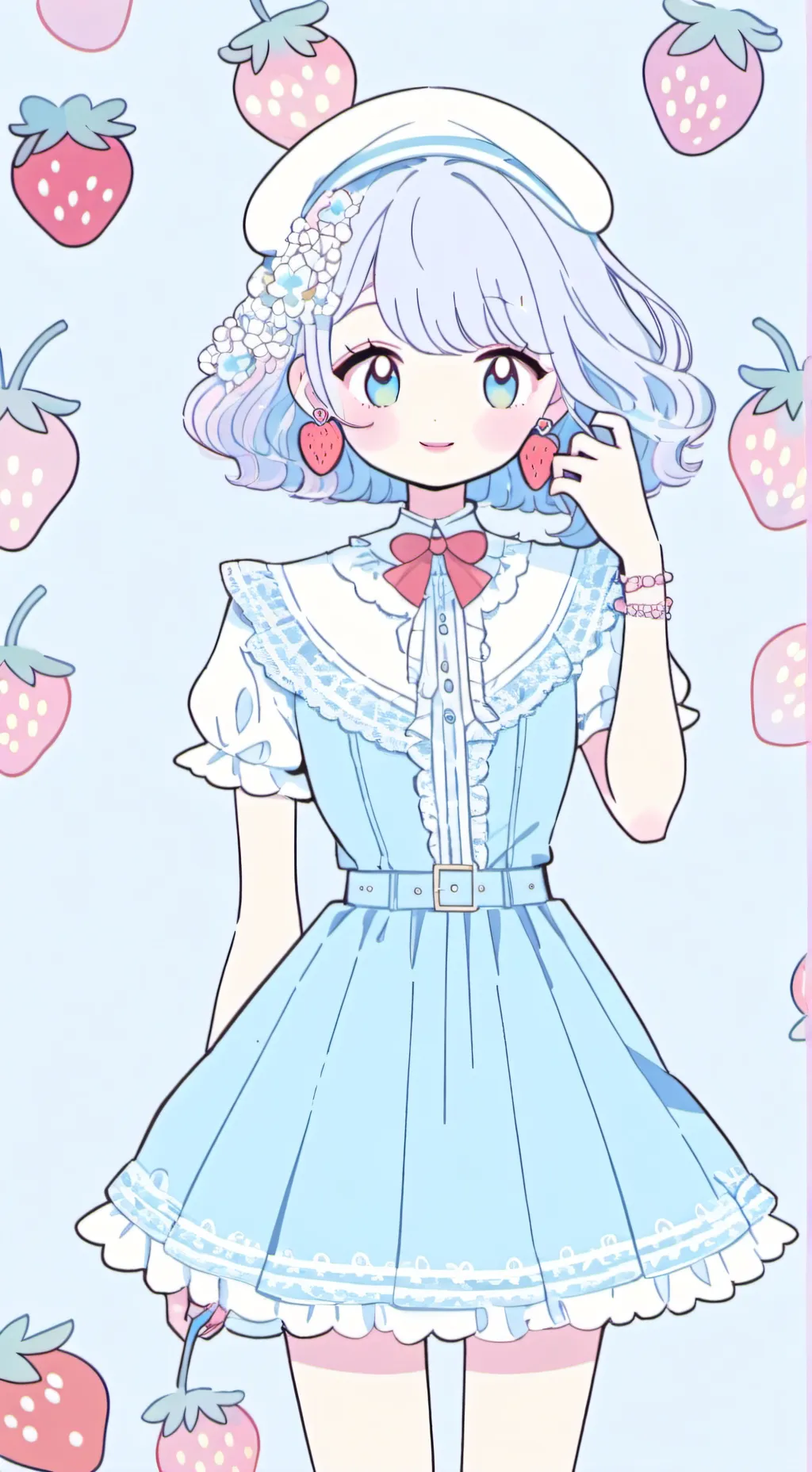 ai character: Fruitcake gone bad background