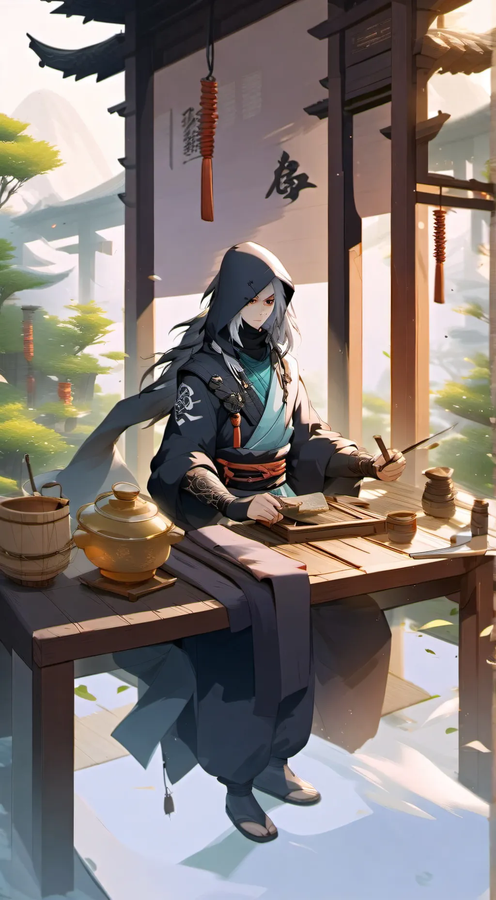 ai character: Boruto death background