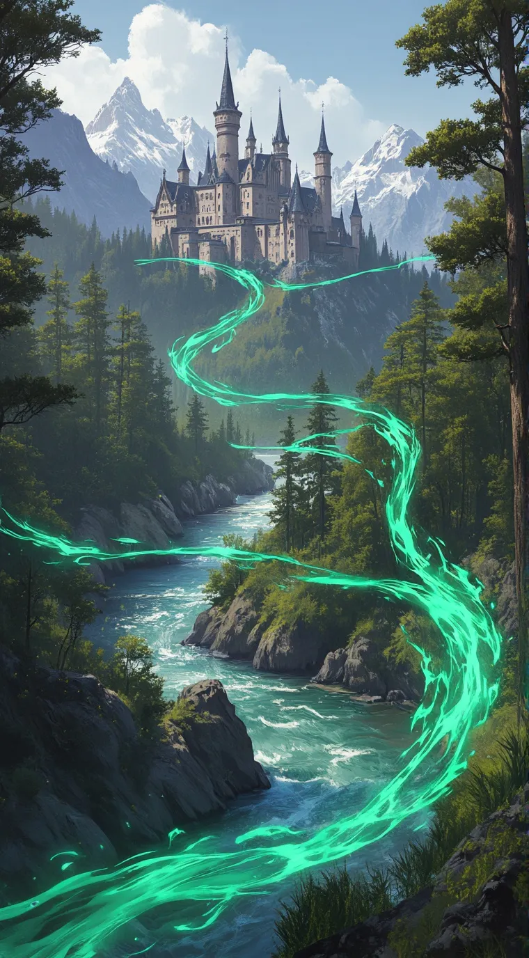 ai character: Fantasy World background