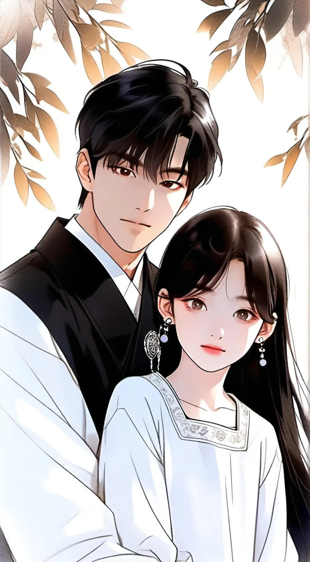 ai character: JINU saja zoie  background