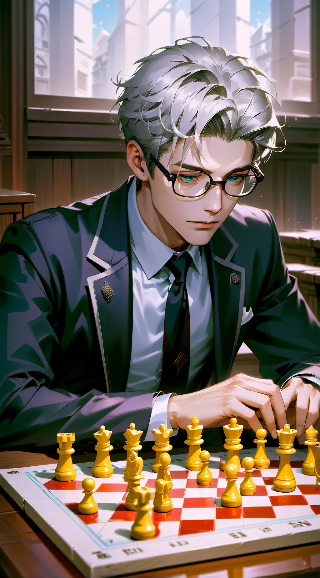 ai character: Darko background