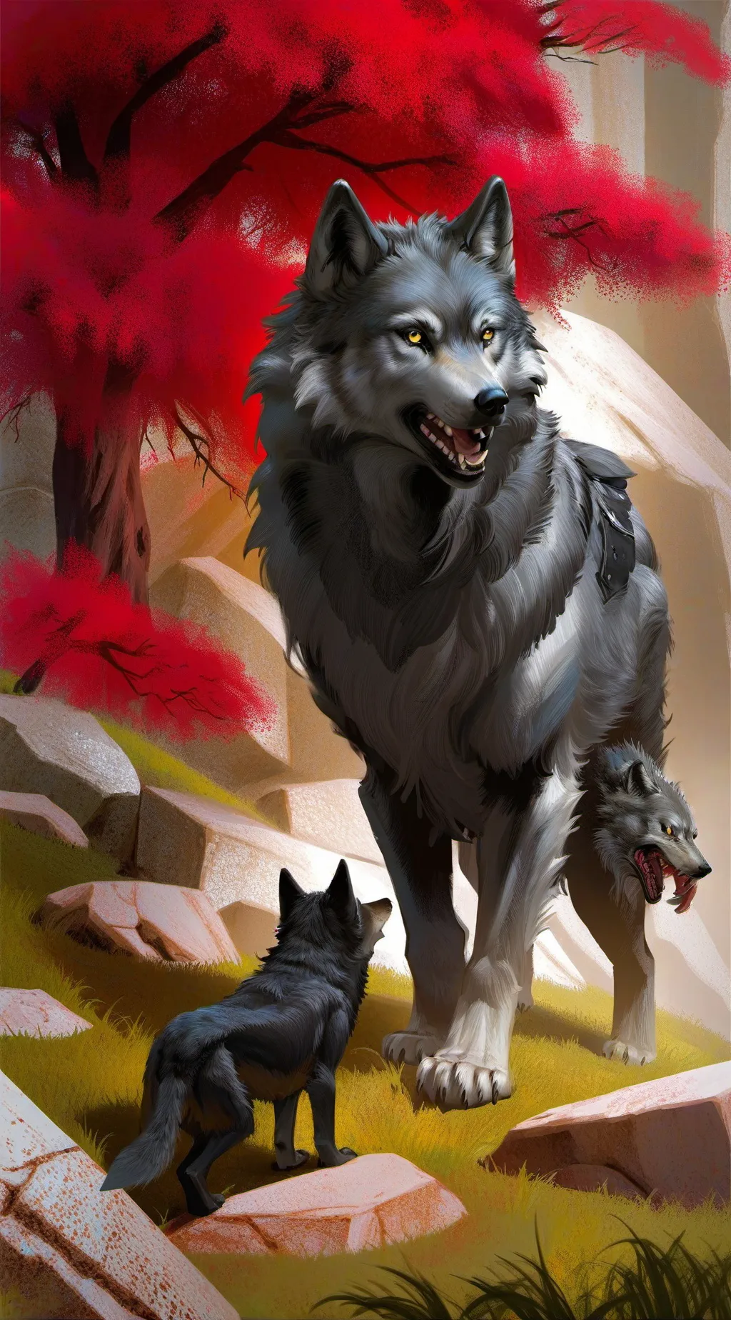 ai character: Wolf Pack background