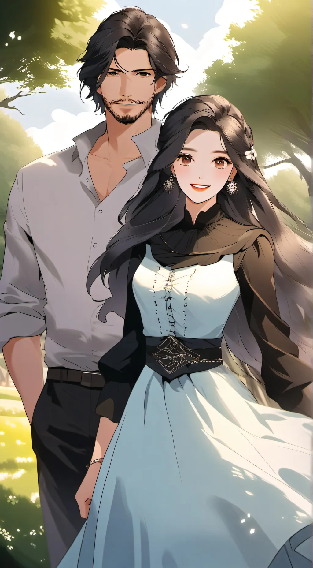 ai character: Turner Siblings background