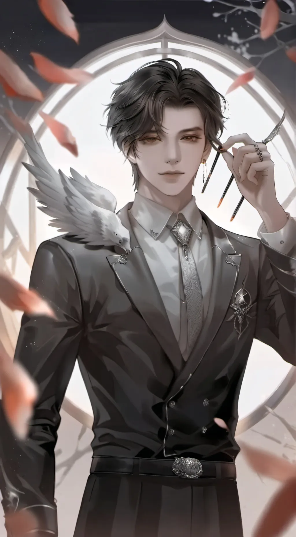 ai character: Felix  background