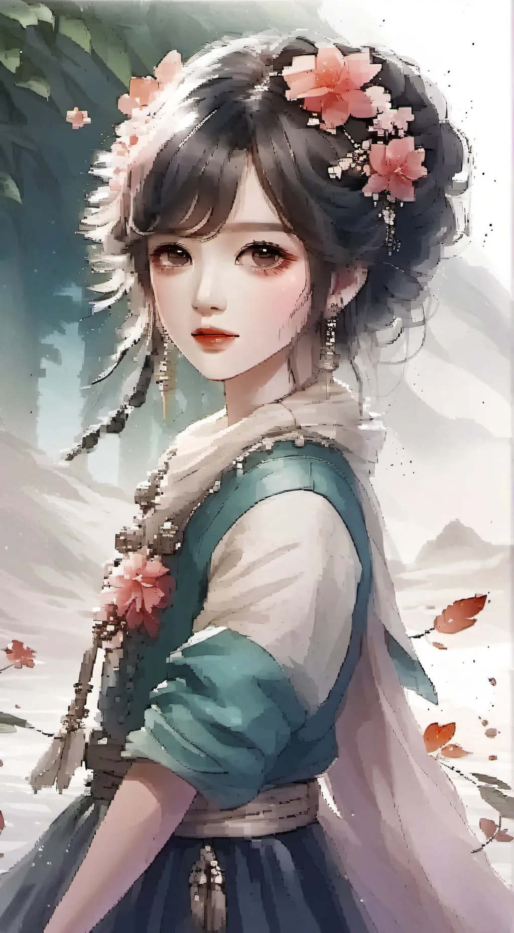 ai character: my Fandom i made!! background