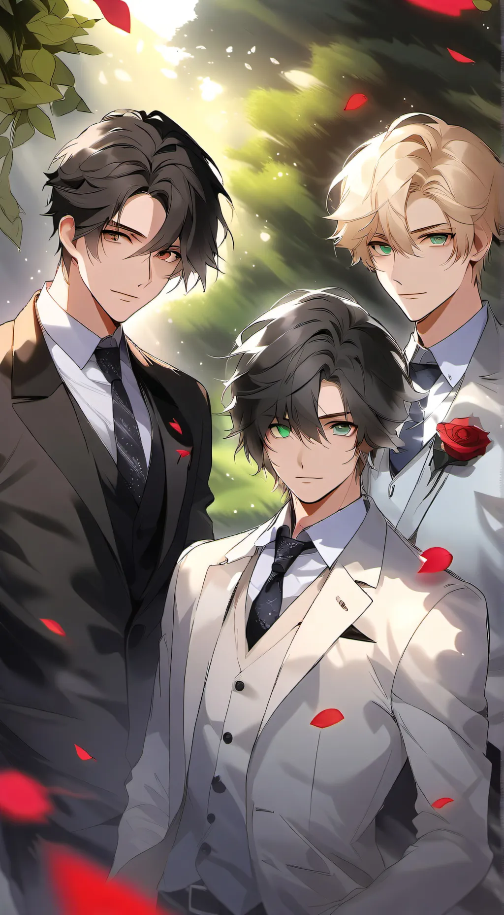 ai character: Group of Yanderes  background